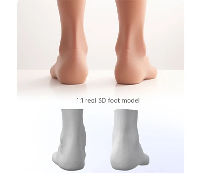 A láb szkenner: Nyomásos szőnyegek vs . 3 D Digitális ikrek podiatert és kiskereskedelemben